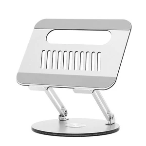 Foldable Laptop Riser 360 ° Rotation Tablet Support New Laptop Holder Home - Afbeelding 1 van 10