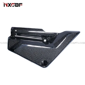 2017-2024 Multistrada 950/V2 Carbon Fiber Left Side Frame Cover Fairing Cowling - Bild 1 von 4