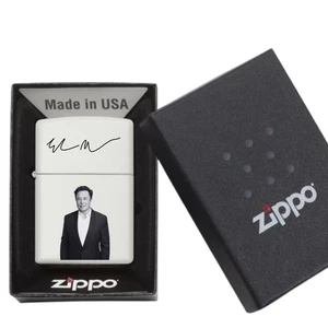 Elon Musk Signed Zippo Lighter Boxed - Picture 1 of 1