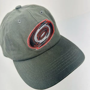 Cappello North Carolina Hurricanes, velluto Cro Strap papà berretto grigio antracite melonewear nuovo - Foto 1 di 11