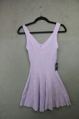 Express Babydoll Lavender Sleeveless Sweater Dress-Size XS-NWT-Fairy-Cottagecore - Image 1 of 4