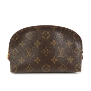 Louis Vuitton Monogram Canvas Pochette Cosmetic PM Pouch M47515 Auth Used F/S - Picture 1 of 22