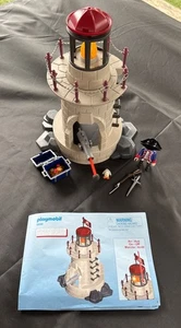 PLAYMOBIL 6680 Pirates Lighthouse Working Light Not Complete. See Photos & Info - Picture 1 of 15