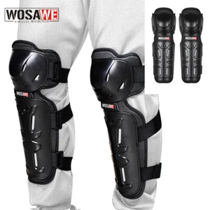 WOSAWE Motorrad-Knieschoner Beinschützer Reflektierender Stoßschutz Erwachsene - Picture 1 of 13