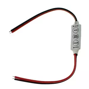 Mini LED Controller 12V 72W einfarbig; 2-Pin offene Kabelenden - Bild 1 von 1