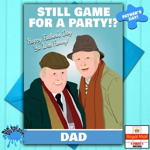 Still Game personalisierte Vatertagskarte - Bild 1 von 2