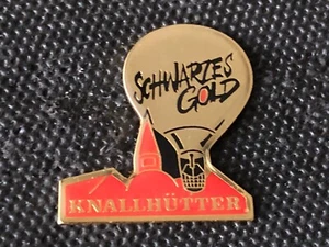 "a" pins pin enamel BIERE BEER SCHWARTES GOLD MONTGOLFIERE BALLOON - Imagen 1 de 1