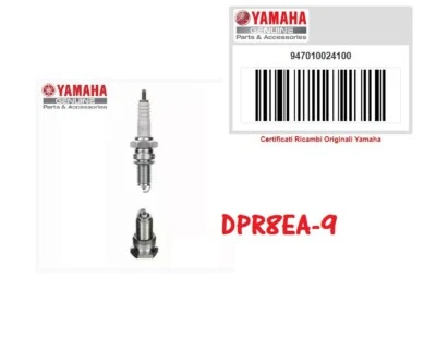CANDELA ORIGINALE YAMAHA X-MAX 250 DAL 2007 AL 2017 XMAX NGK DPR8EA-9 - Immagine 1 di 2
