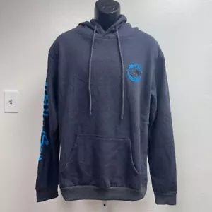 Maui and Sons Shark Logo Pullover Hoodie Sweatshirt Skateboard Surf Streetwear L - Picture 1 of 12