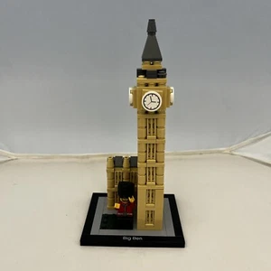 Lego Architecture 21013 London Big Ben Clock With Guard Minifigure Incomplete - Picture 1 of 17