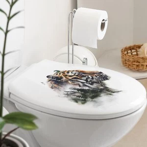 Wall Decor Wall Mural Tiger Wall Sticker for Fridge Bathroom Kids Room - Picture 1 of 7