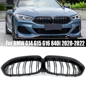 For BMW M850i G14 G15 G16 Front Bumper Upper Kidney Grille Assembly 2020-2022 - Picture 1 of 11