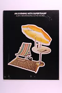 Supertramp Joan Armatrading Program Orig Postergram Crisis? What Crisis? 1975 - Picture 1 of 20
