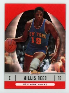 2006-07 Topps feinster WILLIS REED seltener ROTER REFRAKTOR #44 New York Knicks HOF - Bild 1 von 2
