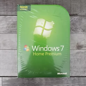 Microsoft Windows 7 Home Premium 32 & 64 Bit DVD Disc Vista Upgrade X15-60604-01 - Picture 1 of 5
