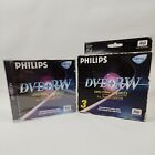 Philips DVD + RW 3 Pack + 1 120 Min Video, 4.7GB Data Sealed 4 Total NIB 