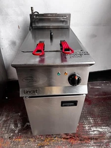 LINCAT VORTECH SINGLE TANK Nat GAS FRYER WITH PUMPED FILTRATION OG8115/OP - Picture 1 of 5