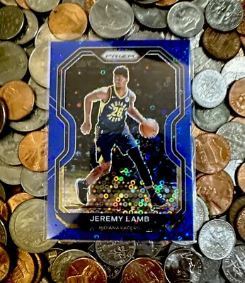 Jeremy Lamb 2020-21 Panini Prizm Fast Break Blue Disco SP #’d /175 Pacers 🏀 - Image 1 of 2