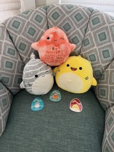 Squishmallows 3 Stück Sachie, Livvy, Chandler - Bild 1 von 1
