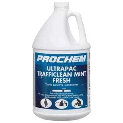 Prochem Ultrapac Mint Traffic Lane Cleaner Carpet Cleaning Prespray  1 GALLON - Image 1 of 2
