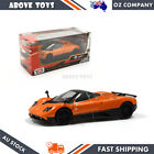 MotorMax 1:24 Scale Pagani Zonda F Diecast Model Car Orange New In Box #73369
