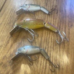 Vintage Lot Of 3 L&S Pike Master, Dom, 25M Lures MirrOLure Vintage Collectors - Picture 1 of 13
