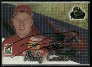 Ricky Craven Signed 1998 Press Pass Premium IP Auto #46 - Picture 1 of 2