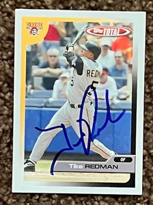 Tike Redman SIGNED AUTOGRAPH 2005 Topps Total Card Pittsburgh Pirates - Picture 1 of 2