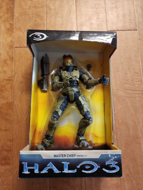 Halo 2 White SPARTAN MARK VI Action Figure 10th Anniversary McFarlane  RARE!!