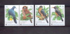CHRISTMAS ISLAND 2002 Endangered birds set MUH - Picture 1 of 1