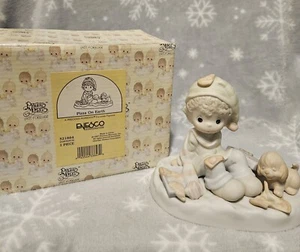 Enesco Precious Moments 1997 Pizza On Earth Figurine 521884 - Picture 1 of 7