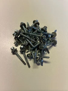 50 mm schweres Profil TEK Befestigung 5/16 Kopf C/W G16 Unterlegscheibe (100er Beutel) - Bild 1 von 1