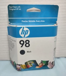 ✒️ Neue HP 98 Tintenpatrone Schwarz C9364WN BB Exp. Feb 2011 - Bild 1 von 6