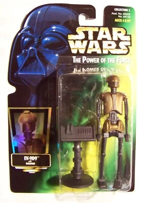 Hasbro - ASP-7 Droid Spaceport Supply Rods - Star Wars - Tarjeta verde POTF - SIN USAR, EN CAJA Foto 1 de 2