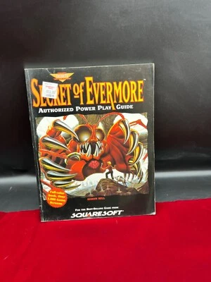 Secret Of Evermore Authorized Power Play Guide SquareSoft SNES RPG - Image 1 of 4