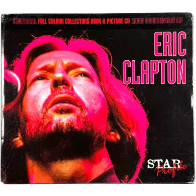 ERIC CLAPTON Rare Color Collectors Book & Audio Documentary CD, 1997 Master Tone - Image 1 of 4