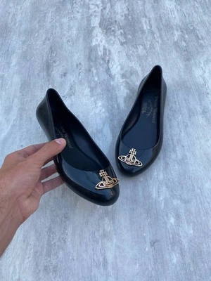 Vivienne Westwood x Melissa black heels size 39 Good condition - Image 1 of 4