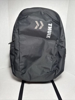 Thule Achiever Backpack 20” Tall Laptop Green Yellow Padded Travel Commute - Image 1 of 4