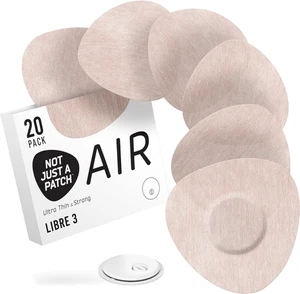 Air Libre 3 plus Sensor Covers (20 Pack) - Thin, Strong and Light Adhesive Patch - Picture 1 of 12