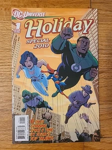 DC UNIVERSE HOLIDAY SPECIAL #1 (2010) MATT HALEY COVER ~ VF - Picture 1 of 2