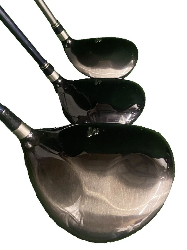 Juego de madera King Cobra 427 SS Driver, talla 3W SS 5W RH regular grafito nuevas empuñaduras HC Foto 1 de 4