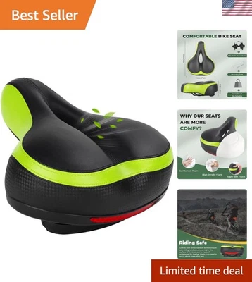 Cojín de sillín de bicicleta impermeable - refrigeración por flujo de aire y comodidad Foto 1 de 4