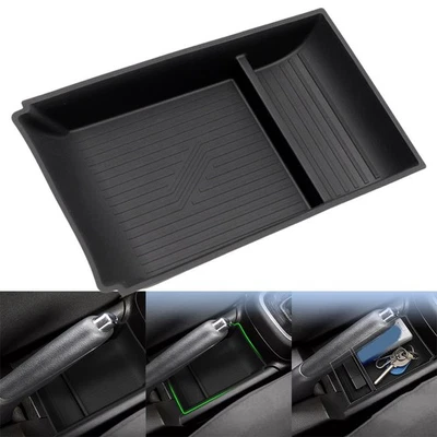 For Suzuki Swift Compatible ABS Center Console Tray Available in Black Color - Image 1 of 4