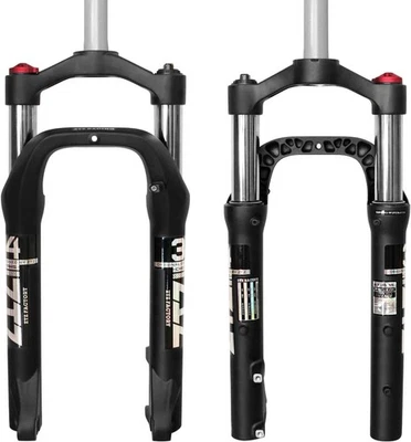 ZTZ 20/26 * 4.0 inch Fat Tire Oil Spring Suspension Fork, 135mm Spacing Hub - Image 1 of 4