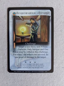 The Wheel Of Time CCG - Assassination Attempt - Uncommon - Picture 1 of 2