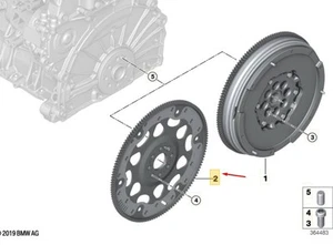 MINI CABRIO F57 JCW Flywheel 11228621873 NEW GENUINE - Picture 1 of 2