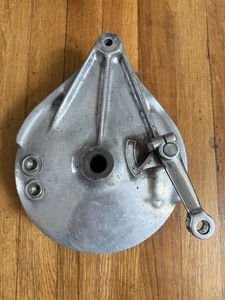 Kawasaki 1974/75 H2B/H2C 750 Rear Brake Backing Plate - Bild 1 von 8