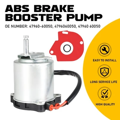 Motor de bomba de refuerzo de freno ABS con junta 1X Fit Toyota Land Cruiser 2007 2008-2018 Foto 1 de 4