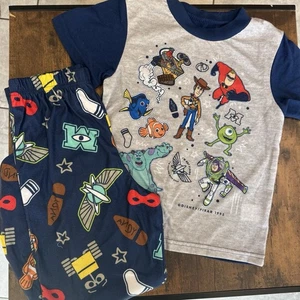Boys Disney Pixar 2 Piece Shirt Pants Pajama Set Size 6 Toy Story  - Picture 1 of 10