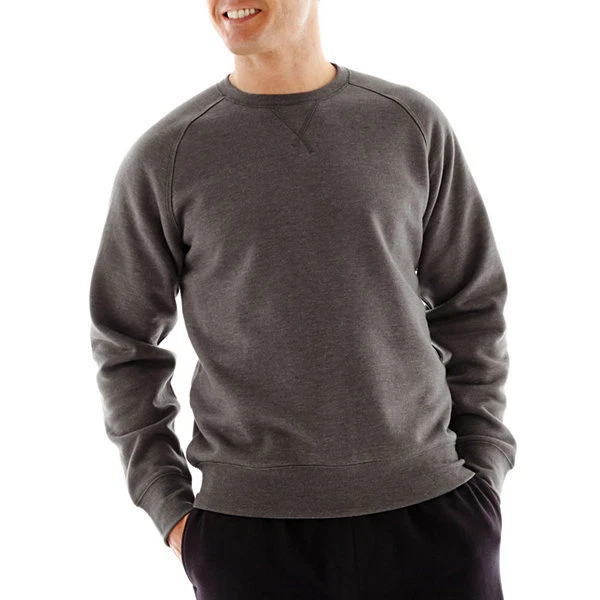 Charcoal Heather Xersion Fleece Crewneck Sweatshirt Size S New With Tags   - Image 1 of 1